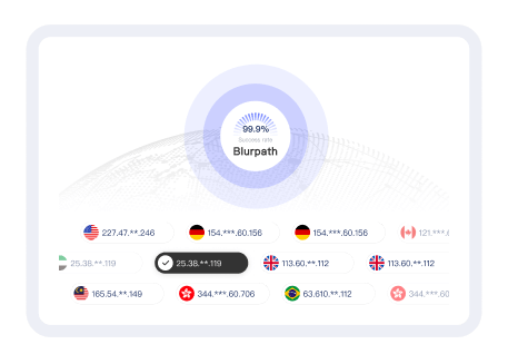 global proxy IP service provider blurpath