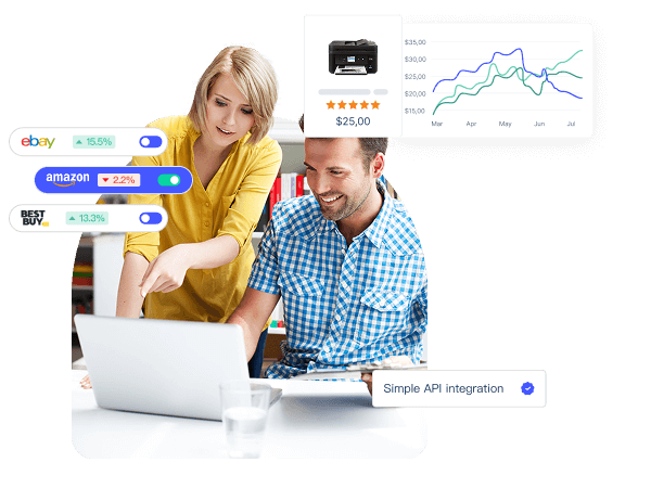 Massive e‑commerce platform data scraping